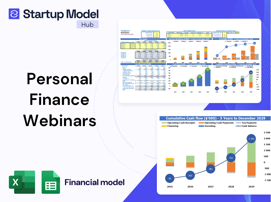 Personal Finance Webinars Financial Model